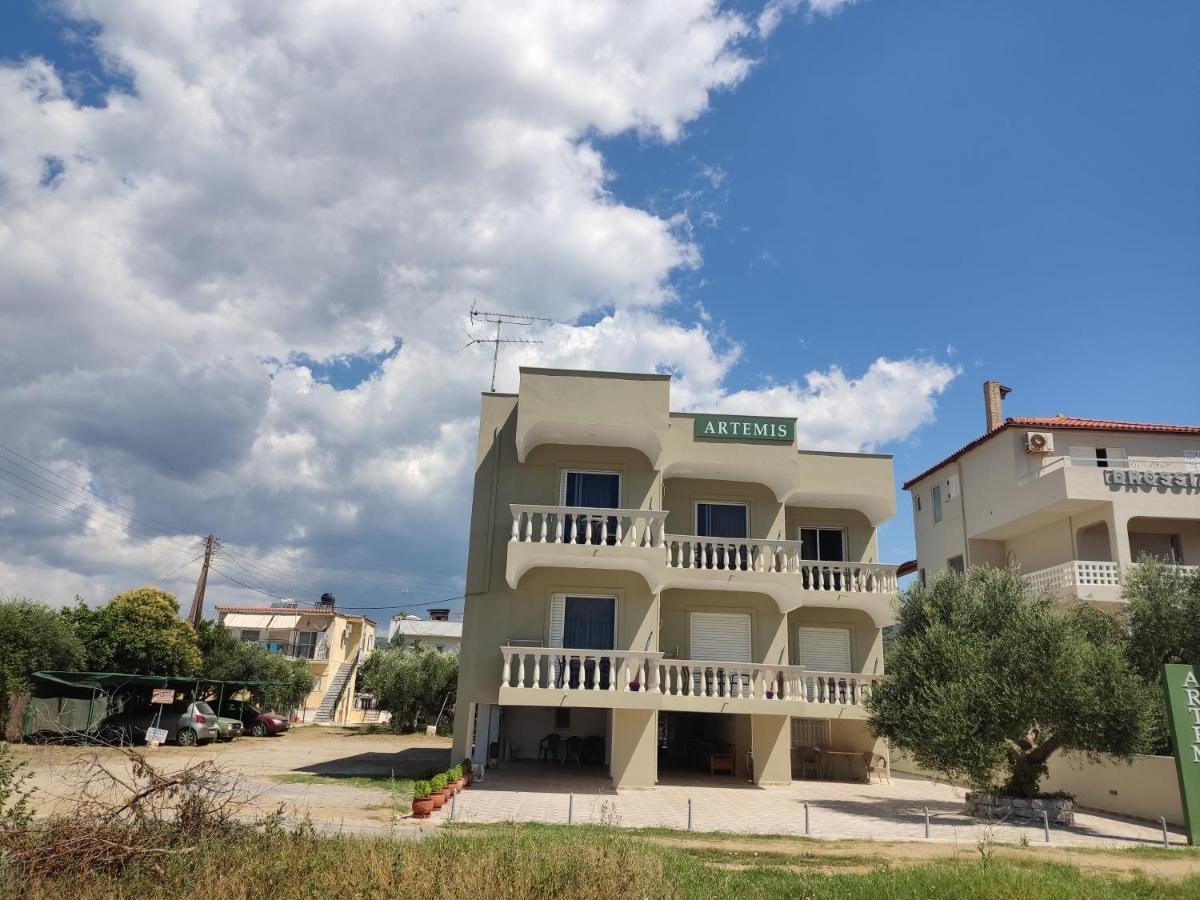 Appartamento Pansion Artemis Mavrovoúnion Esterno foto