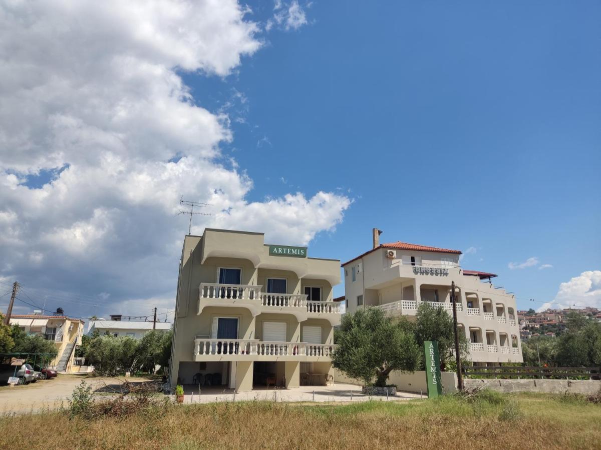 Appartamento Pansion Artemis Mavrovoúnion Esterno foto
