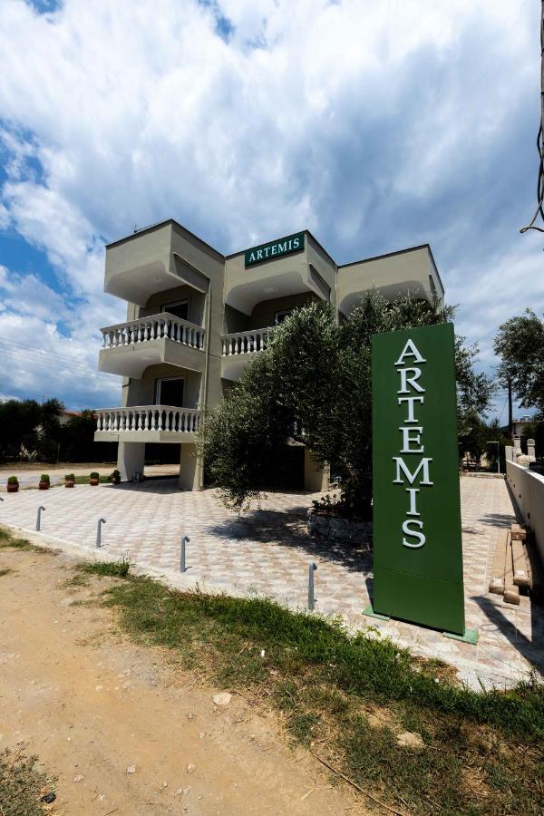 Appartamento Pansion Artemis Mavrovoúnion Esterno foto